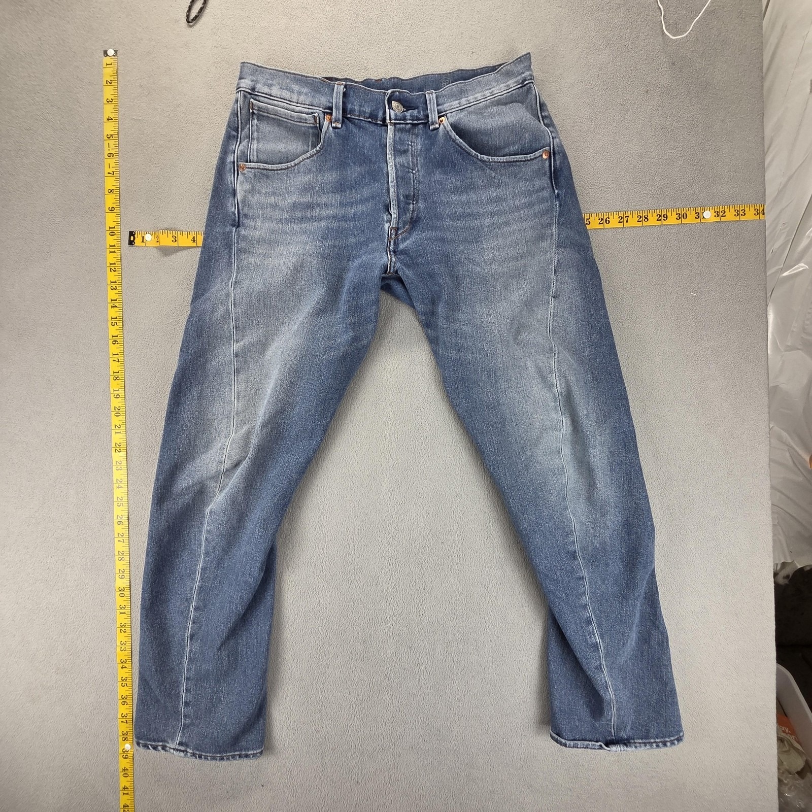 Vintage Levis Engineered Jeans Mens Blue Twisted Red Patch Fits 29x28
